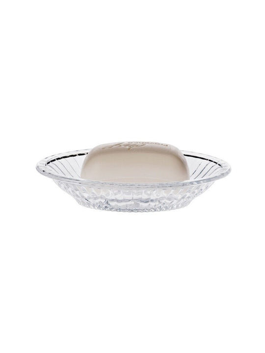 Dimitracas Quartz Spirella Glass Soap Dish Countertop Transparent Γυάλινη