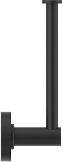 Ideal Standard Iom Χαρτοθήκη Επιτοίχια Μεταλλική Silk Black