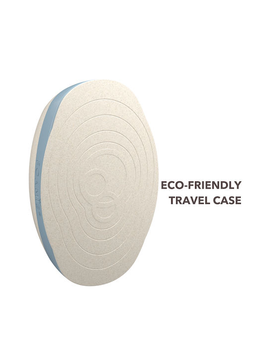 Foamie Travel Buddy Plastic Soap Dish Countertop White