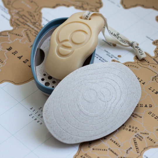 Foamie Travel Buddy Съд за сапун Масичка Пластмаса Бял