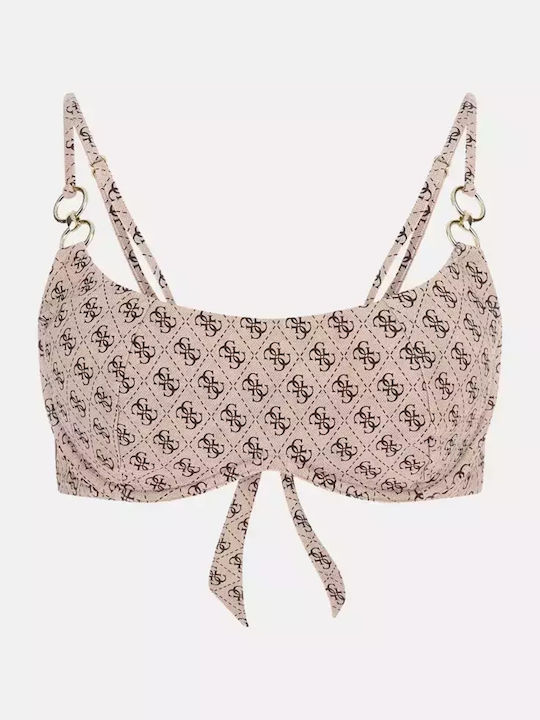 Bikini Μπουστάκι με Ενίσχυση Μπεζ