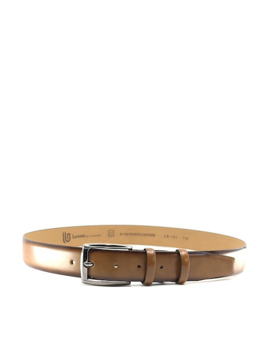 Men's Belt Leather White