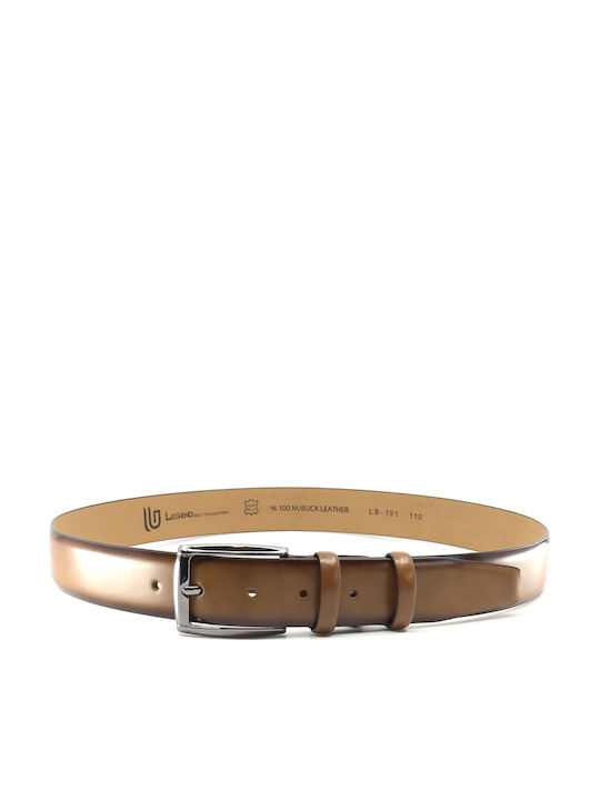 Men's Belt Leather White