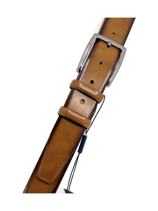 Men's Belt Leather White
