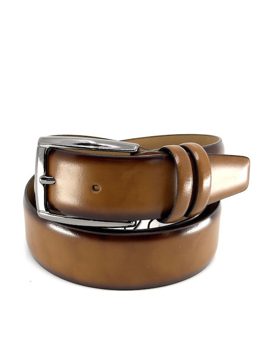 Men's Belt Leather White