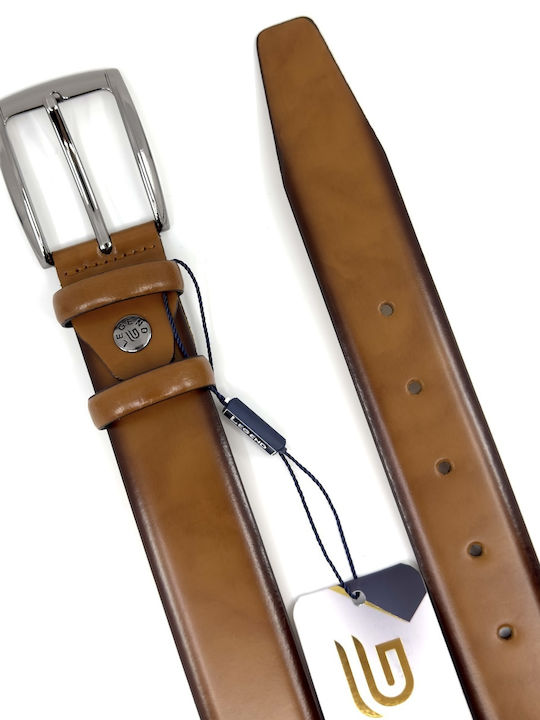 Men's Belt Leather White