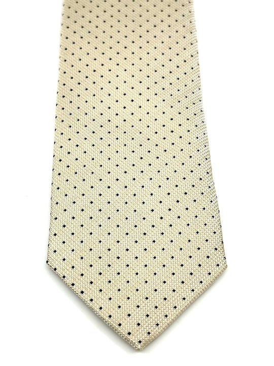 Legend Accessories Комплект Мъжки Кравати Отпечатани в Бежов Цвят