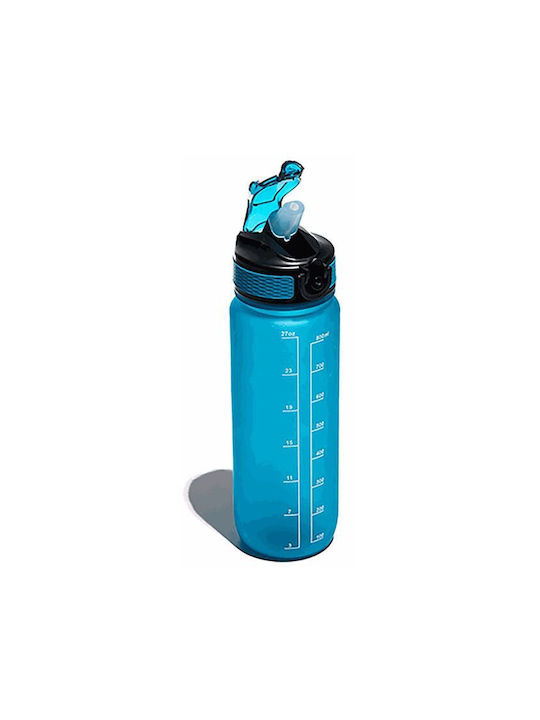 Muitomas Sticla de apa Plastic 750ml Albastru