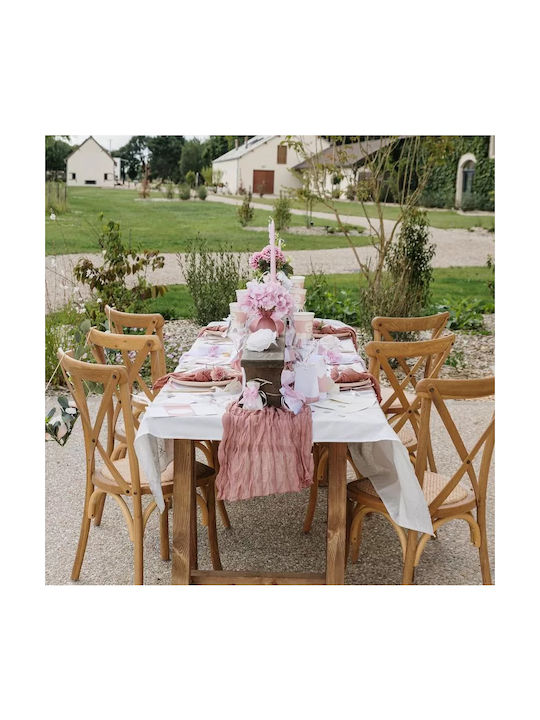 Buchet Beauty Home de 3 trandafiri din spumă roz Ø7×26,5cm