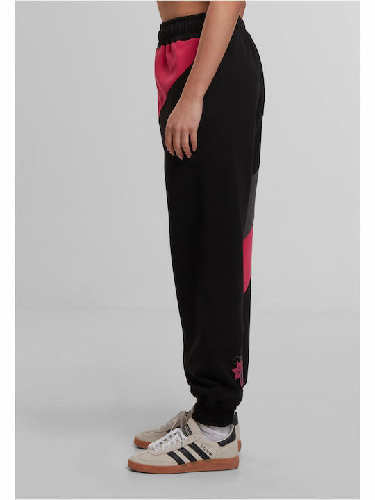 Jogginghose Black/pink