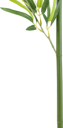 Künstlicher dekorativer Zweig Bamboo Grün 150cm GloboStar