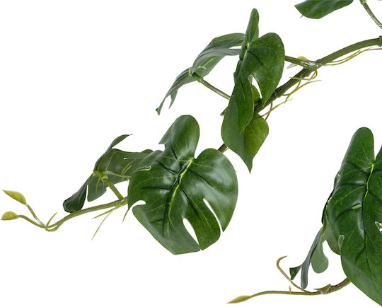 Dekorative künstliche Pflanze Monstera Grün 50cm in Box GloboStar