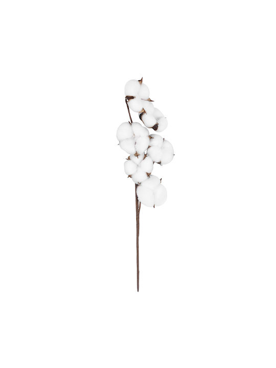 Decorative Artificial Flower White 45cm GloboStar