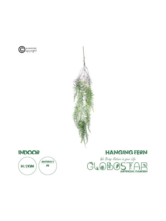 Dekorative Girlande Farn 110cm in Box GloboStar