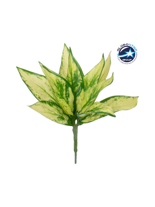 Artificial Decorative Branch Devil's Ivy Green - Yellow 26cm GloboStar
