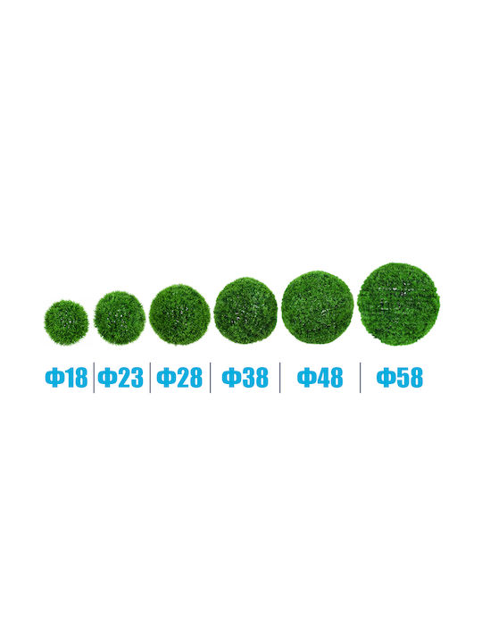 Künstlicher Strauch Gras Grüner 38cm GloboStar
