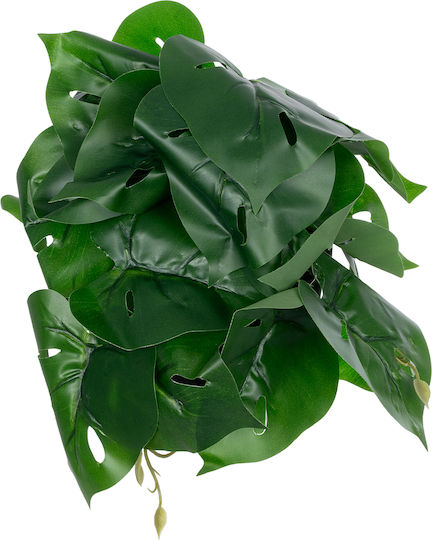 Globostar Artificial Garden Monstera Plant 20945 Διακοσμητικό Φυτό Μονστέρα Φ40 X Υ33cm