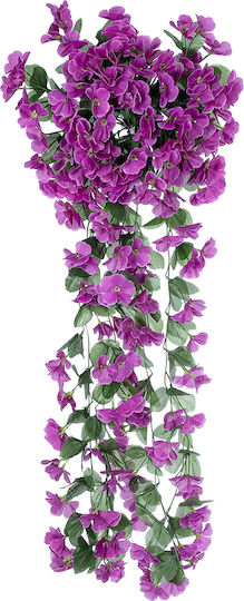 Ramură Decorativă Artificială Calibrachoa Green 90cm GloboStar