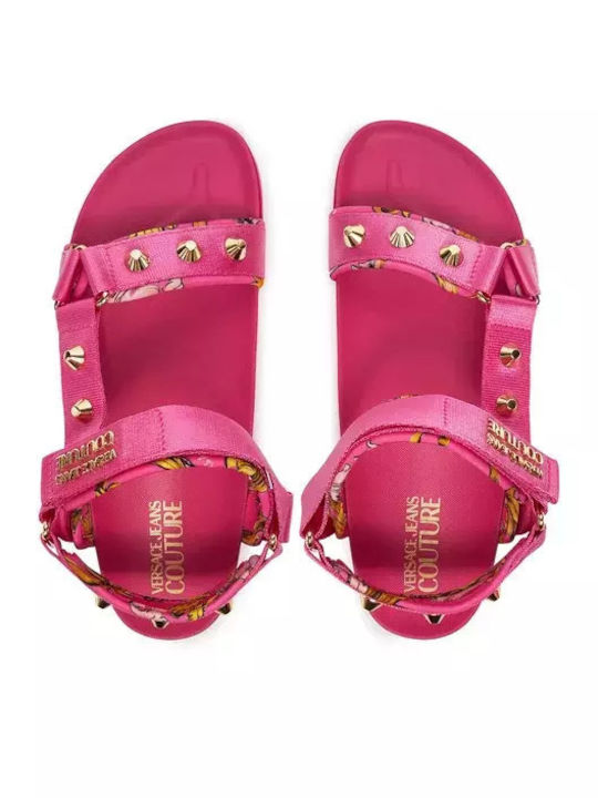 Women's Flat Sandals Fuchsia