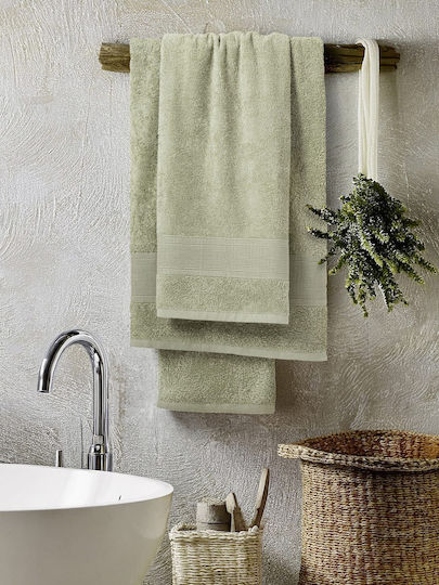 Nima Geschirrtuch Oasis 50x90εκ. Olive Green Gewicht 480gr/m²