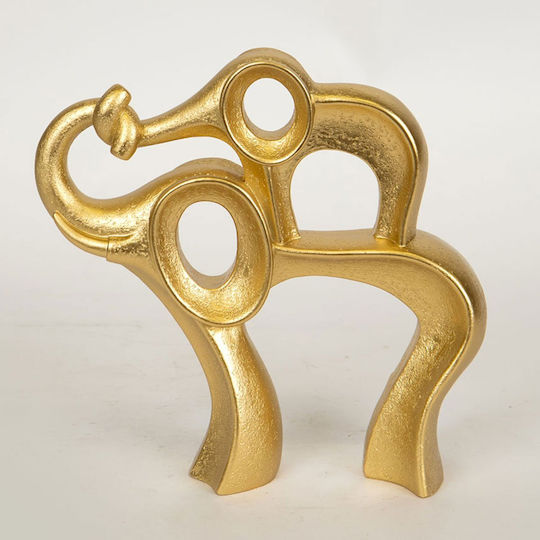 Decorative Elephant Polyresin 19.5x6.4x19.2cm 1pcs