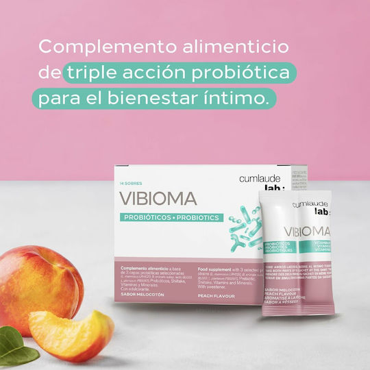 Cumlaude Lab Vibioma Supliment Alimentar Special 14 pliculețe Piersică