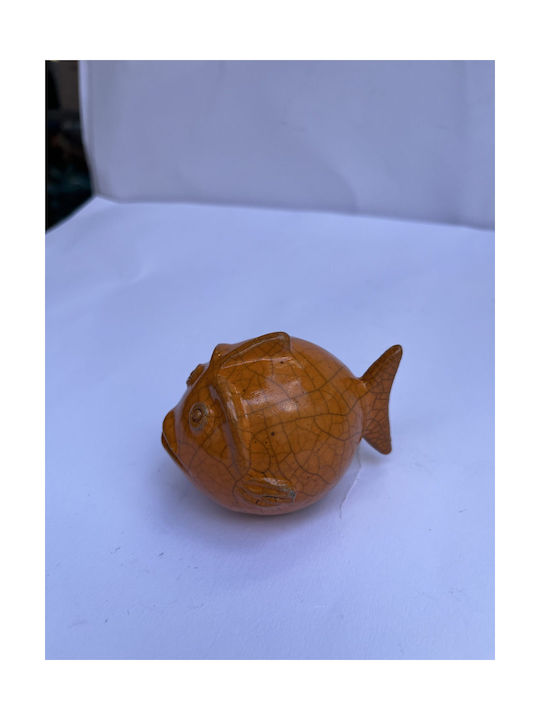 Decorative Fish made of Ceramic 10cm 1pcs