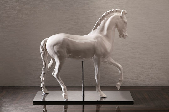 Casa Vogue Decorative Horse made of Ceramic 53x20x52cm 1pcs
