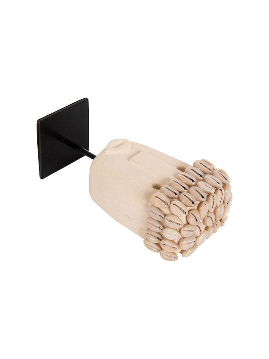 HomeMarkt Figurină Decorativă Bust Din Piatră 7x7x19cm