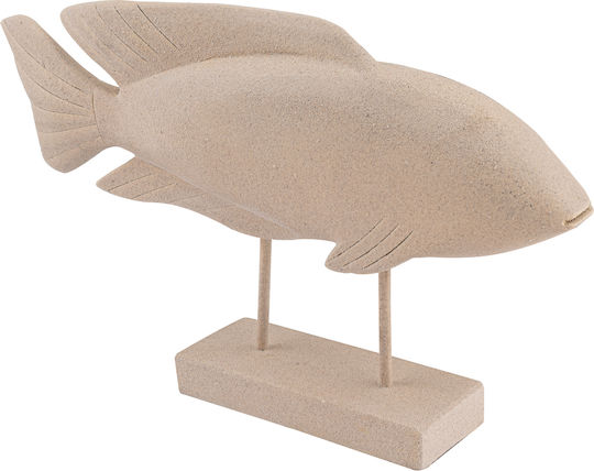 ARlight Διακοσμητικό Ψάρι από Ξύλο 32x32x32cm