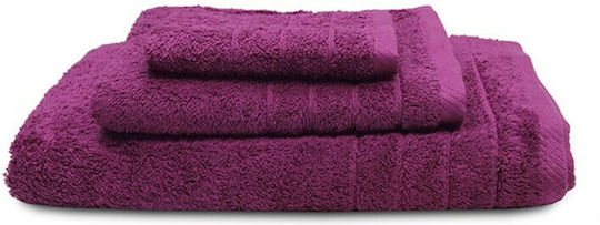 Sunshine Set Prosoape de Baie 3 buc Dory 17 Dark Mauve Greutate 600gr/m²