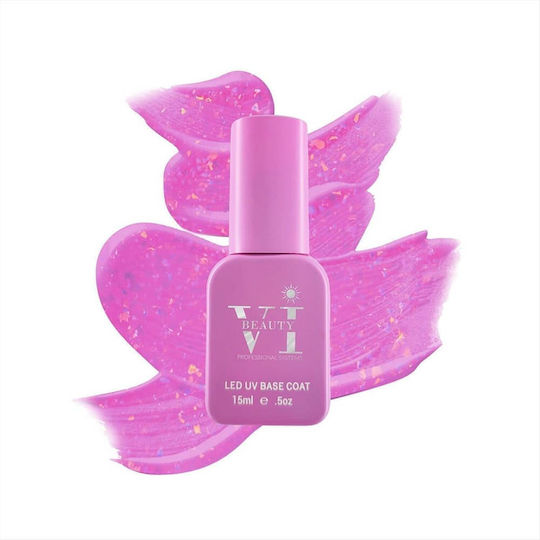 Beauty VI Base Coat για Απλά Βερνίκια Rubber 15ml