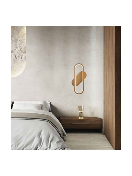 ArkoLight Modern Lamp Wall Gold 30x16cm