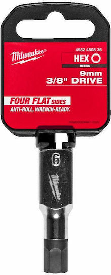 Milwaukee Hexagon Socket with Frame Host 3/8" Diameter 9mm