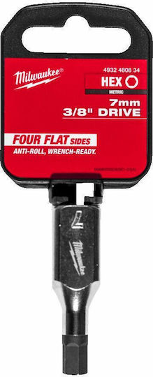 Milwaukee Hex Socket with Frame Host 3/8" Diameter 7mm