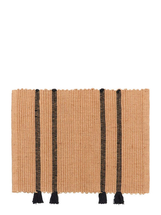 Broste Copenhagen Covor de Intrare Negru 50x70buc
