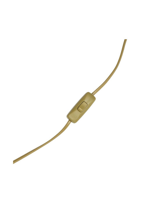 GloboStar Nova Floor Lamp H155xW38cm. with Socket for Bulb E27 Gold