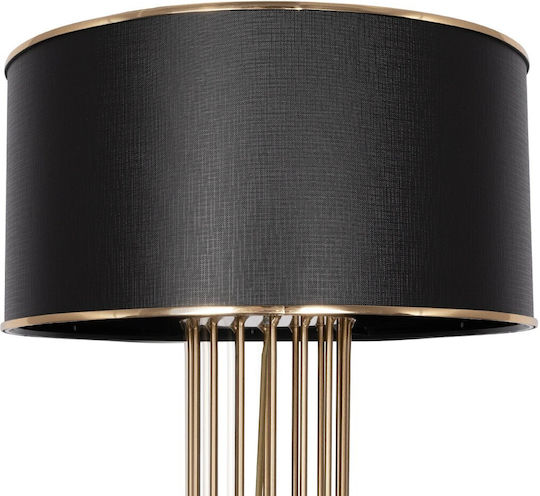 GloboStar Nova Stehleuchte H155xB38cm. mit Fassung für Lampe E27 Gold