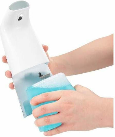 Dispenser Dozator Bucătărie Plastic cu Distribuitor Automat Alb 250ml