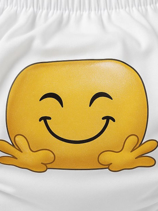 Poopes Kids' Diaper Underwear White