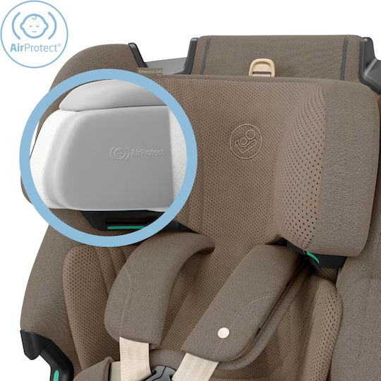 Maxi-Cosi Emerald 360 Pro Καθισματάκι Αυτοκινήτου i-Size με Isofix Authentic Truffle 0-36 kg
