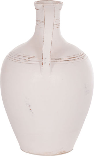 HomeMarkt Decorative Vase Feax White 35x35x58cm
