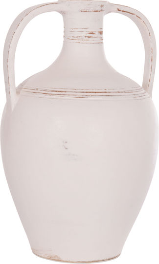 HomeMarkt Decorative Vase Feax White 35x35x58cm