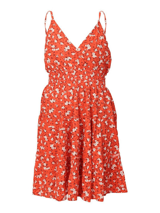 Καλοκαιρινό Mini Φόρεμα Red