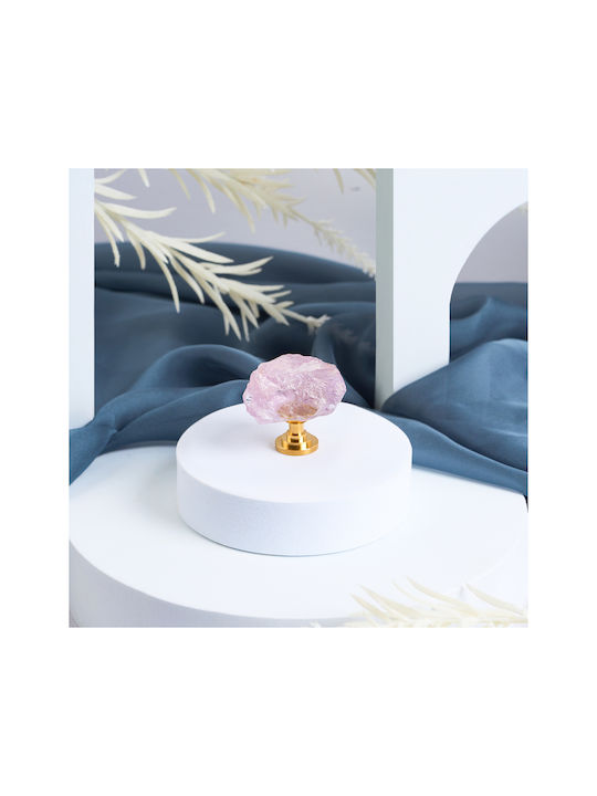 Захват за Мебели от Crystal Лилав с Разстояние между Центровете 25mm
