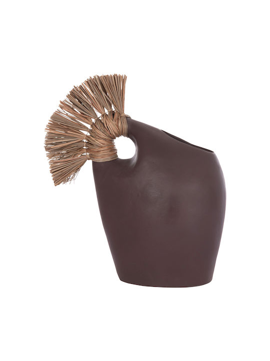 HomeMarkt Decorative Space Alica2 made of Ceramic Material 44x18x50cm 1pcs
