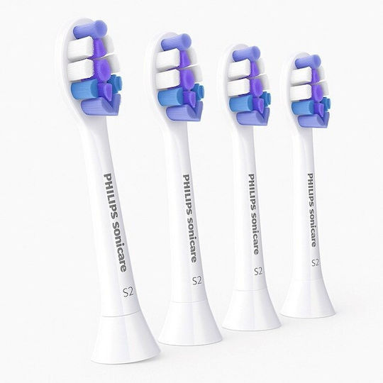 Philips Sonicare S2 Sensitive Ανταλλακτικά για HX6054/87 4τμχ