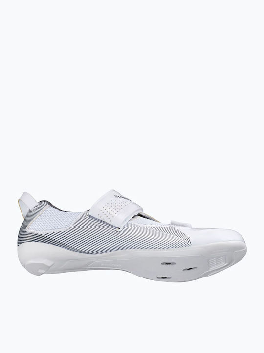 Shimano Sh-tr501 Unisex Low Triathlon Cycling Shoes White