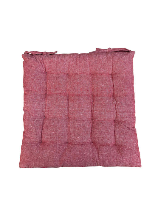 Linea Home Μαξιλάρι Καρέκλας Κήπου Κοραλί 40x40εκ.