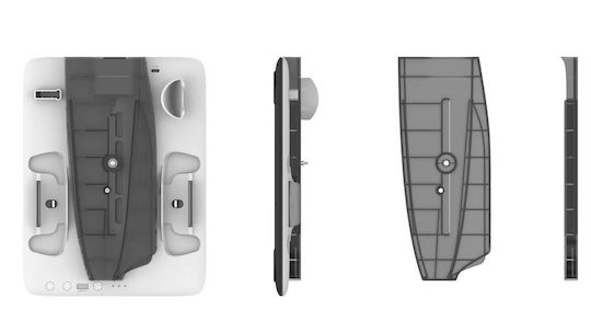 Imp Tech Βάση για 2 χειριστήρια PS5 / PS5 Slim Γκρι